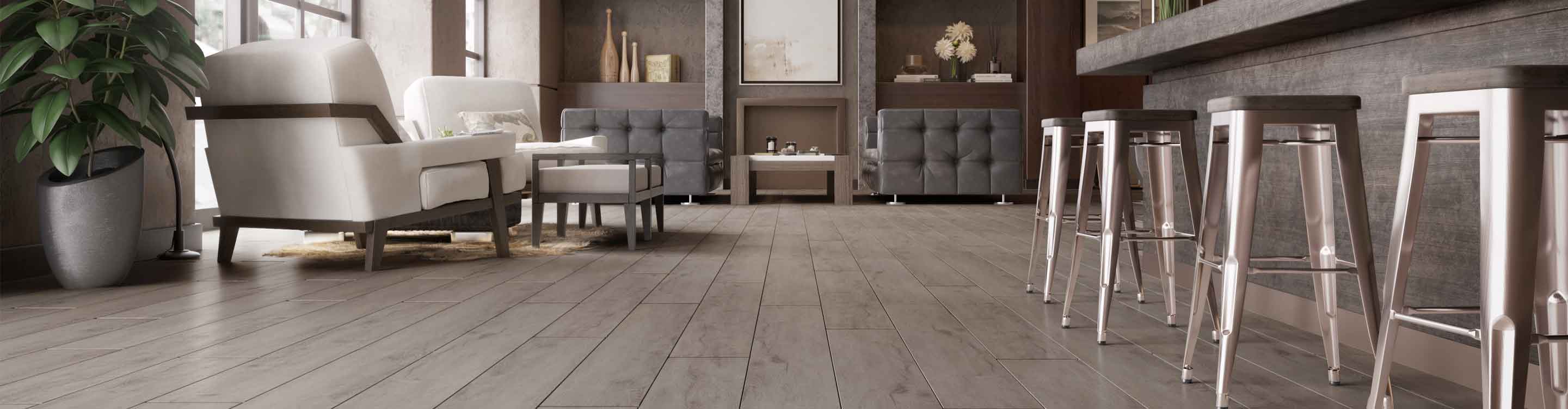commercial flooring in Tucson hotel lobby
